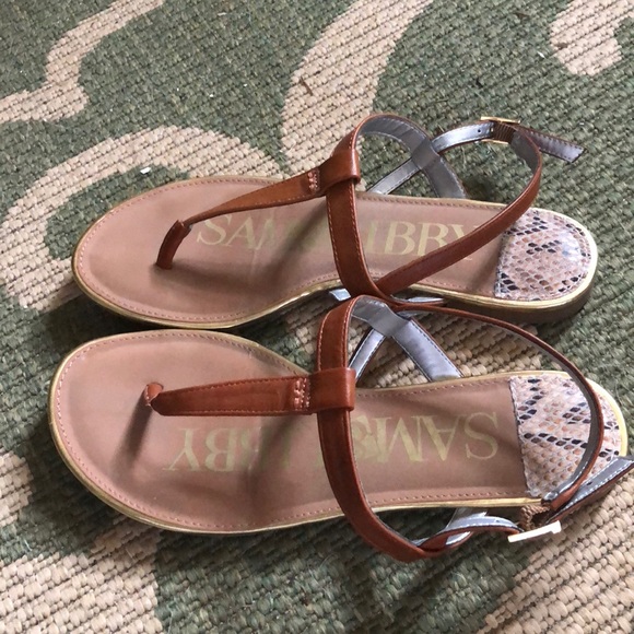 Sam & Libby Shoes - Brown Sam&Libby Sandals